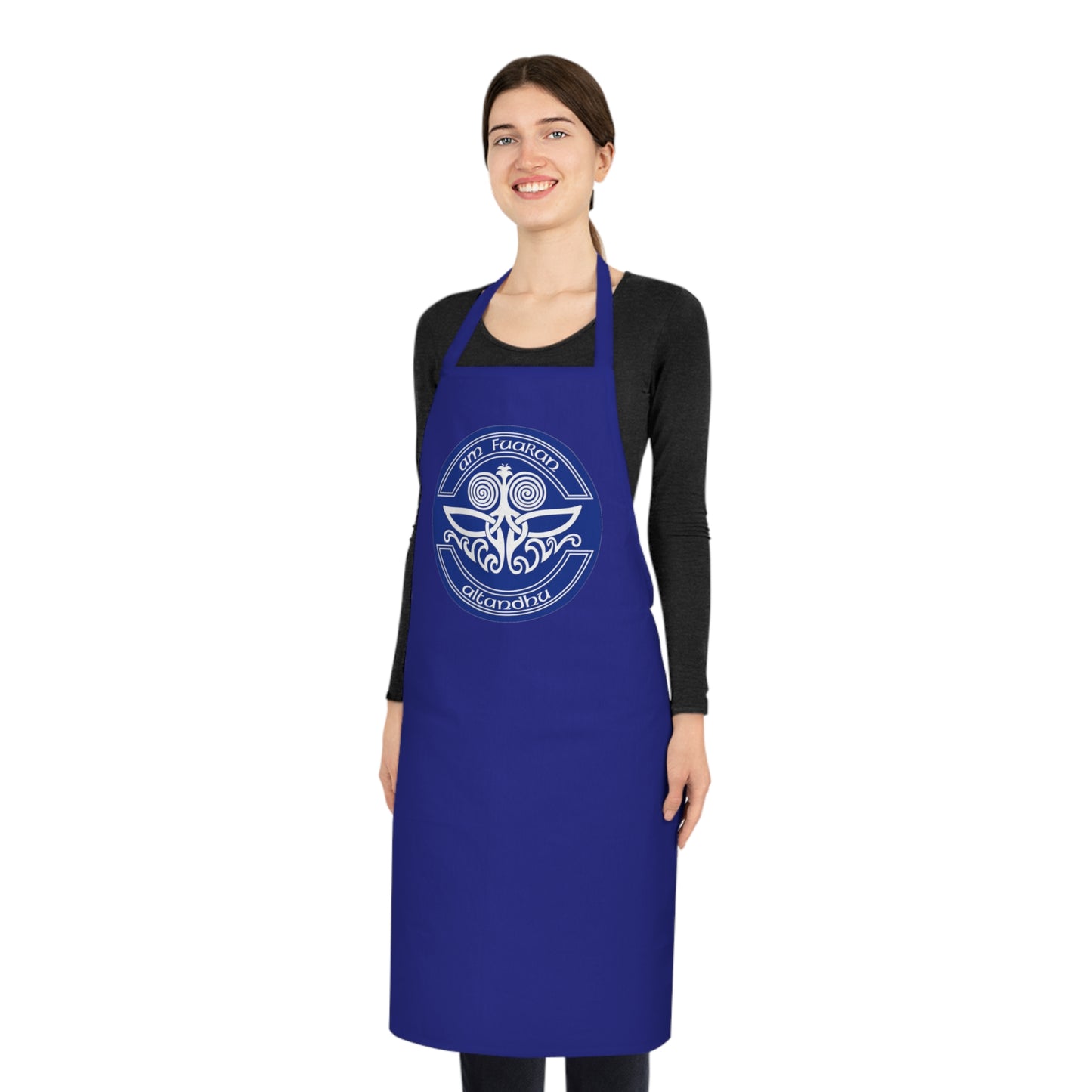Custom Logo Cotton Apron for Cooking & Grilling - Perfect Gift for Chefs and Home Cooks
