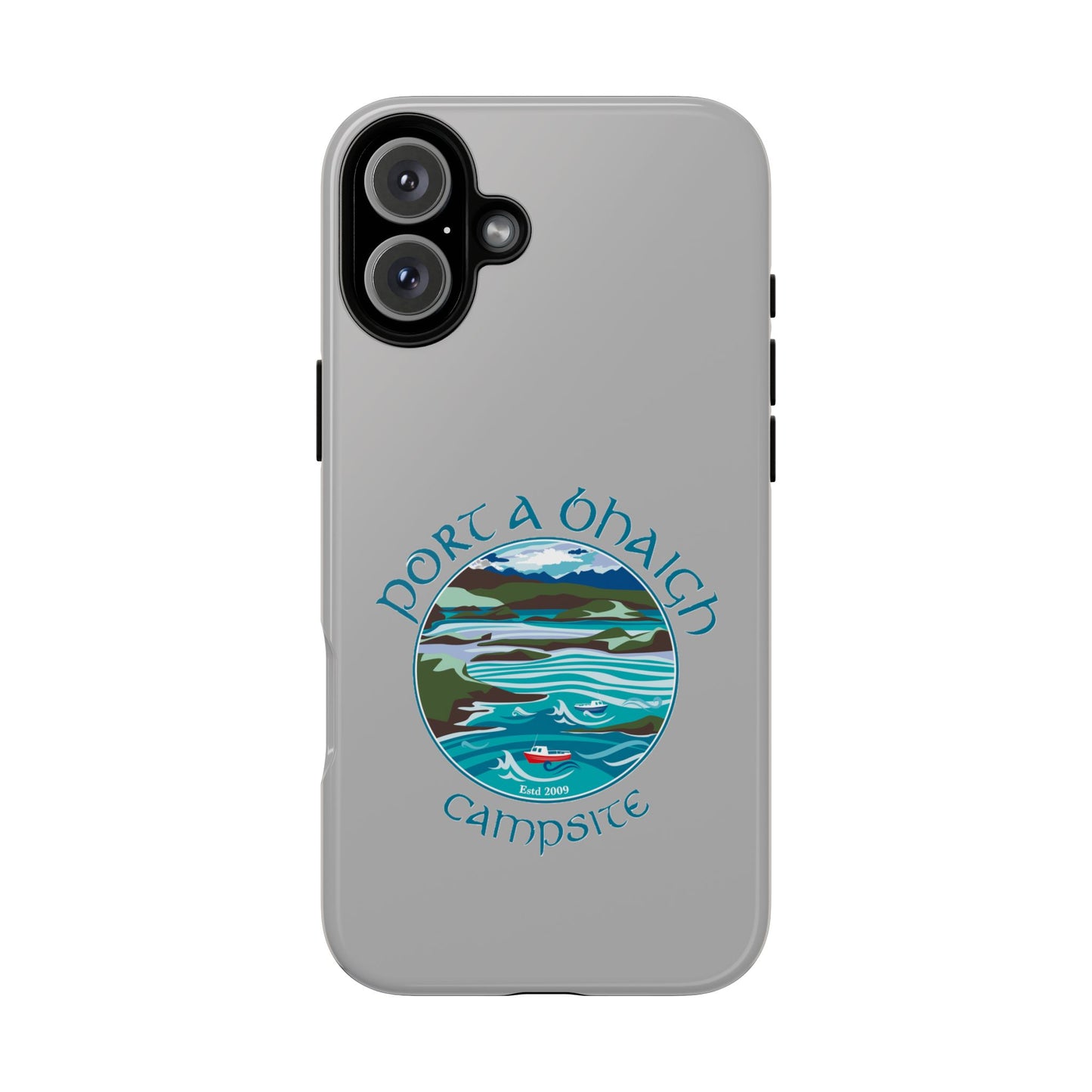 Campsite Phone Case with Scenic Design - Perfect for Outdoor Enthusiasts