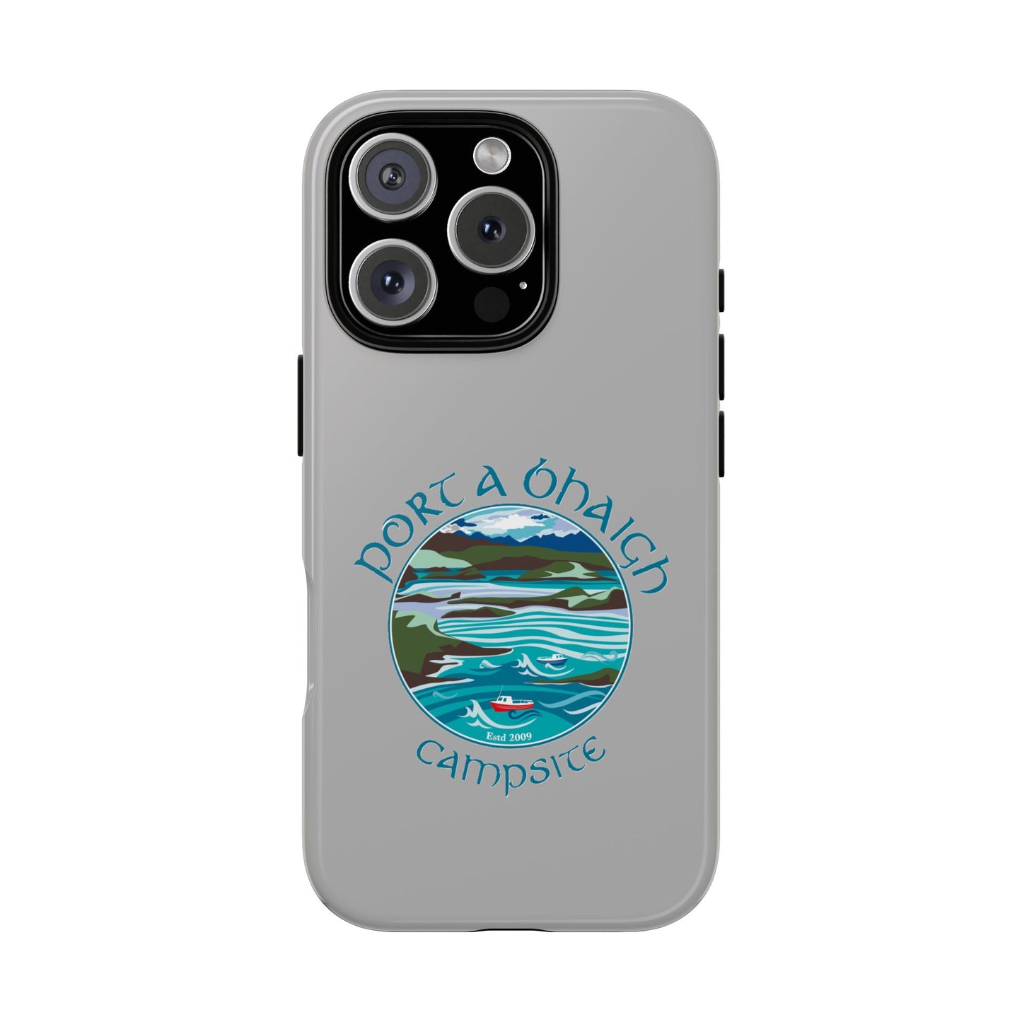 Campsite Phone Case with Scenic Design - Perfect for Outdoor Enthusiasts