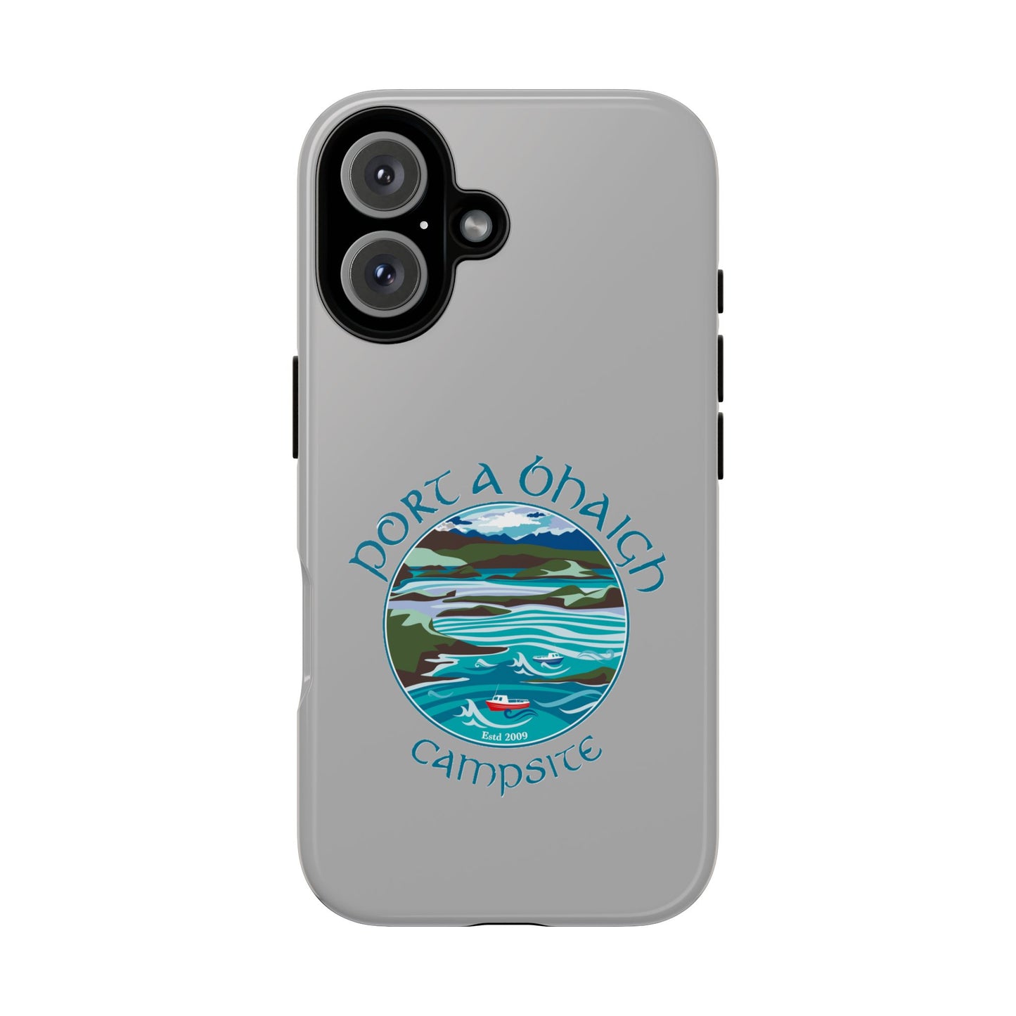 Campsite Phone Case with Scenic Design - Perfect for Outdoor Enthusiasts
