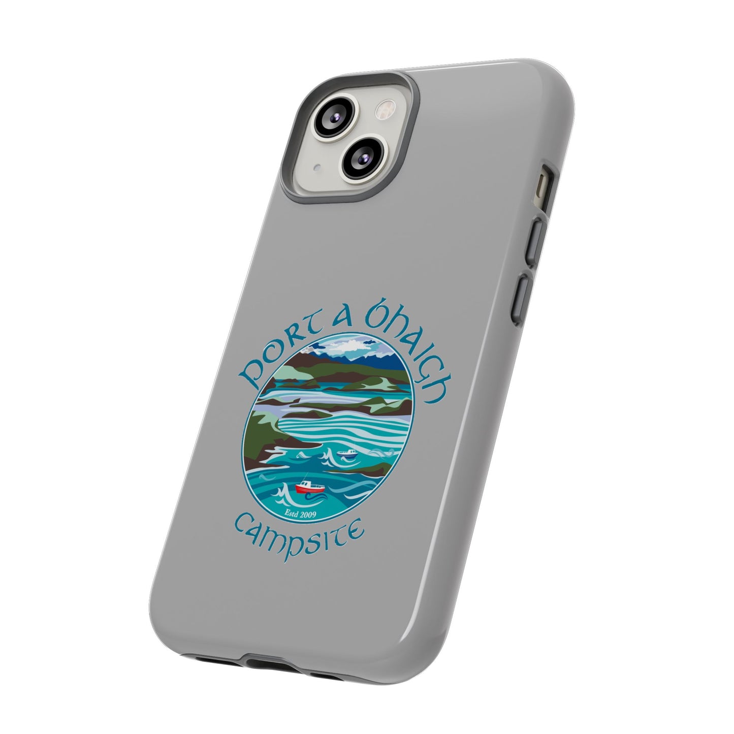 Campsite Phone Case with Scenic Design - Perfect for Outdoor Enthusiasts