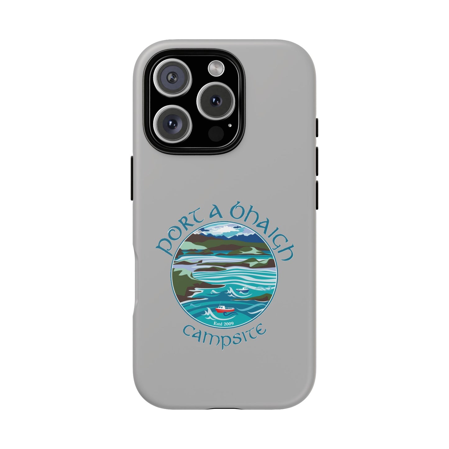 Campsite Phone Case with Scenic Design - Perfect for Outdoor Enthusiasts