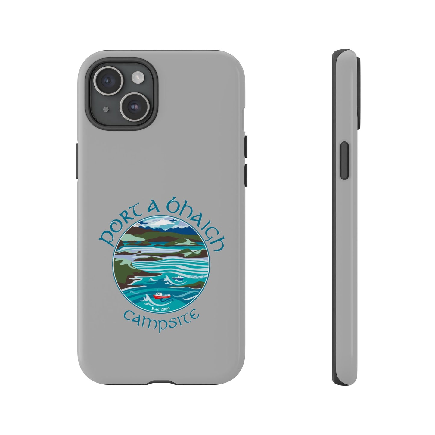 Campsite Phone Case with Scenic Design - Perfect for Outdoor Enthusiasts