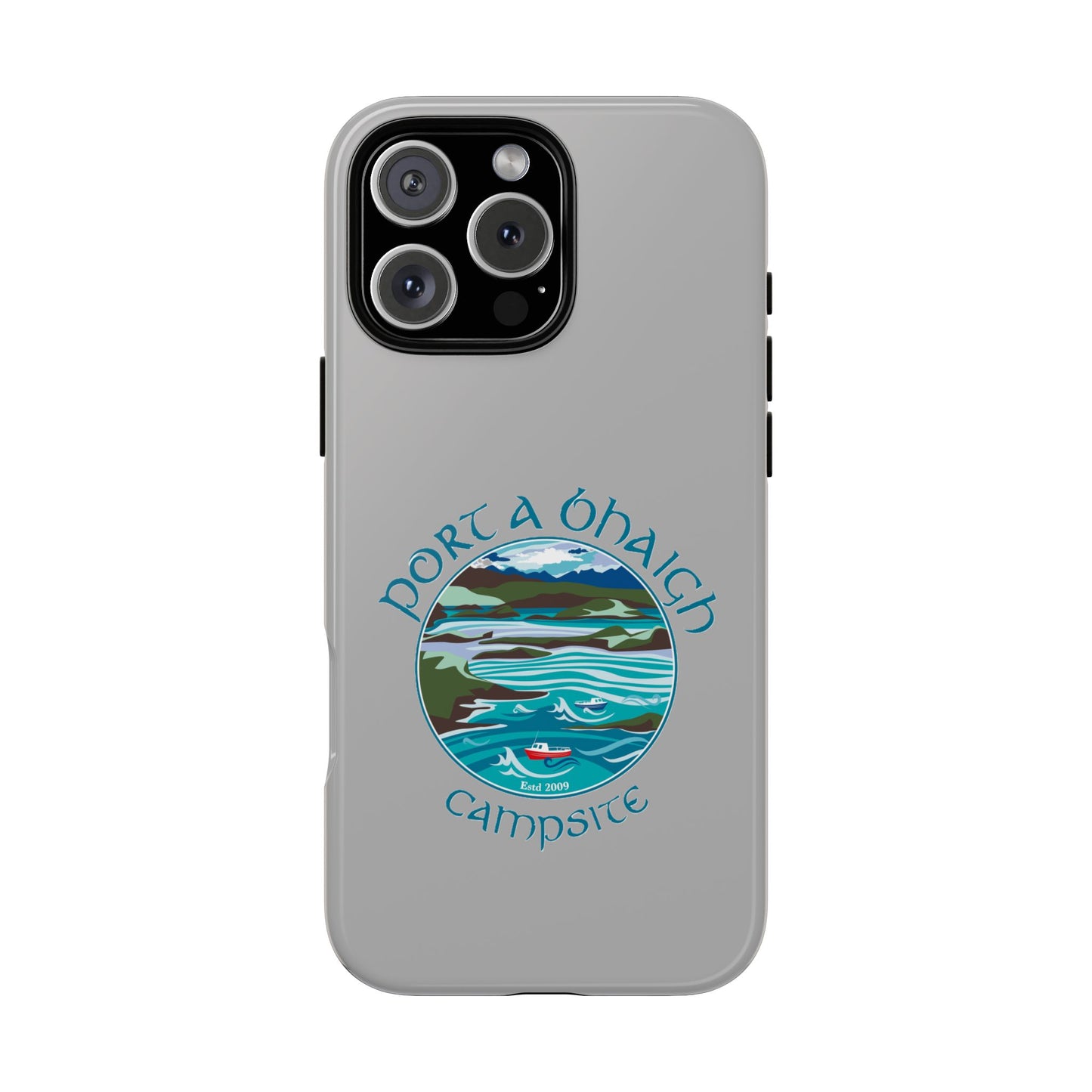 Campsite Phone Case with Scenic Design - Perfect for Outdoor Enthusiasts
