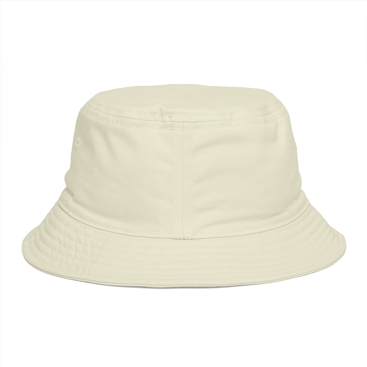Sunset Coast Bucket Hat — Embroidered Ocean Landscape