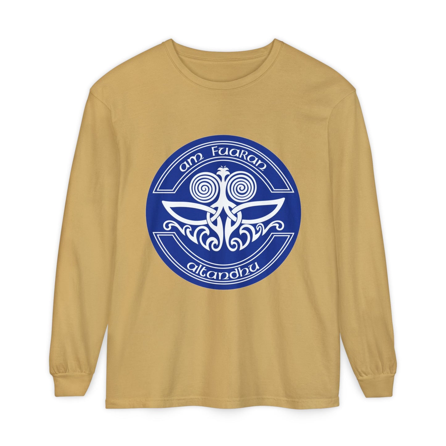 Celtic Tree of Life Long Sleeve Tee — "I Am Fuiaran Altandhu" Symbol