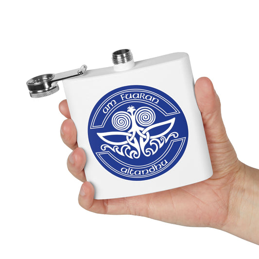 Elegant Stainless Steel Flask - 6oz with Celtic Design for Celebrations & Gifting