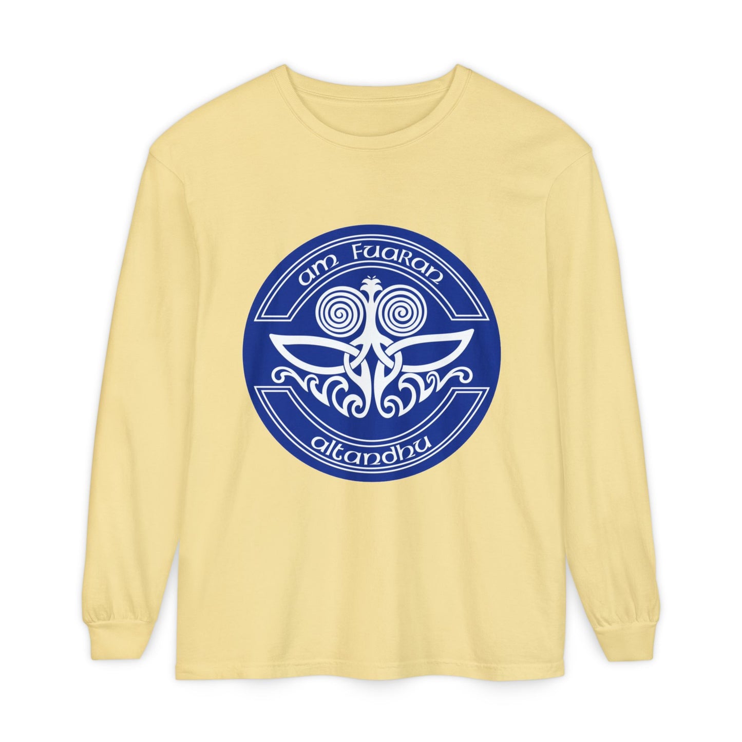 Celtic Tree of Life Long Sleeve Tee — "I Am Fuiaran Altandhu" Symbol