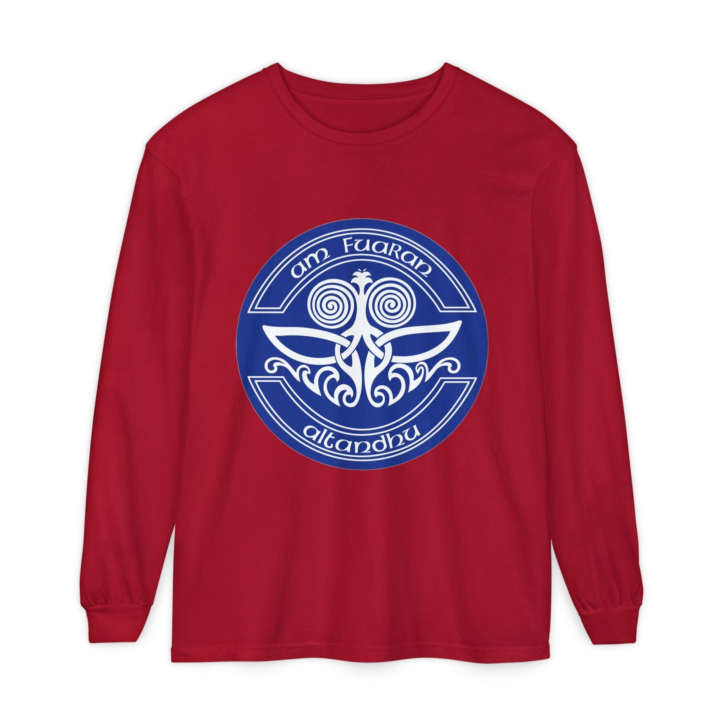 Celtic Tree of Life Long Sleeve Tee — "I Am Fuiaran Altandhu" Symbol