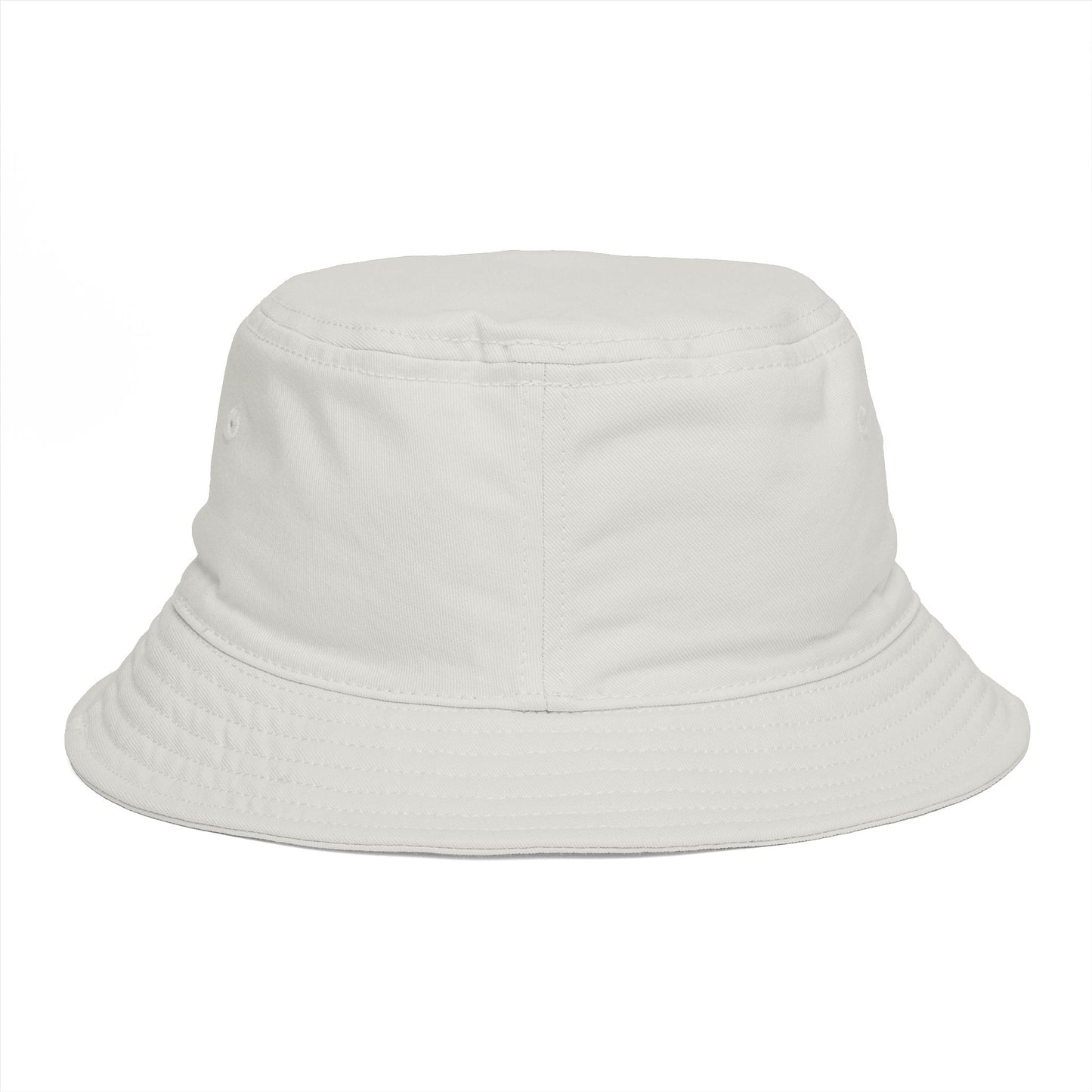 Sunset Coast Bucket Hat — Embroidered Ocean Landscape