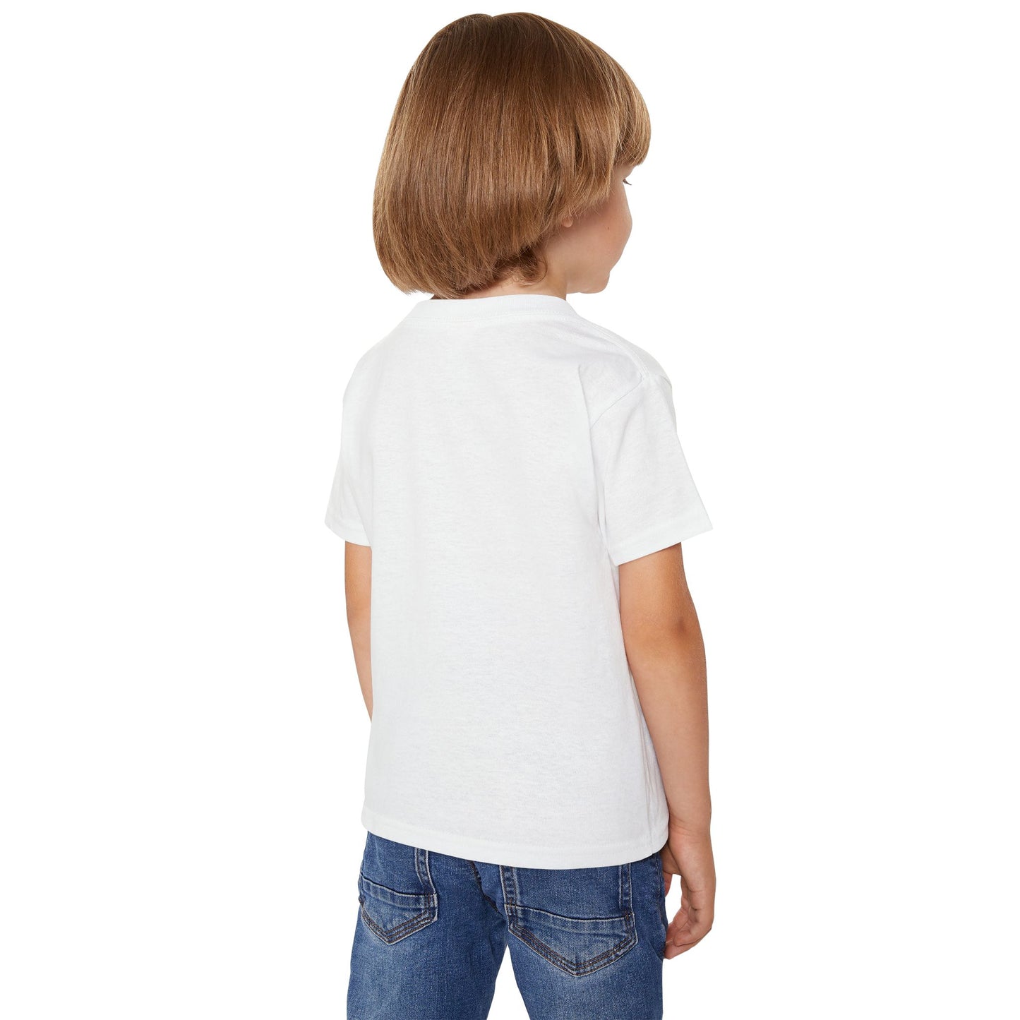 Toddler T-Shirt — "Port a' Bhaigh" Campsite Scenic Lake Graphic