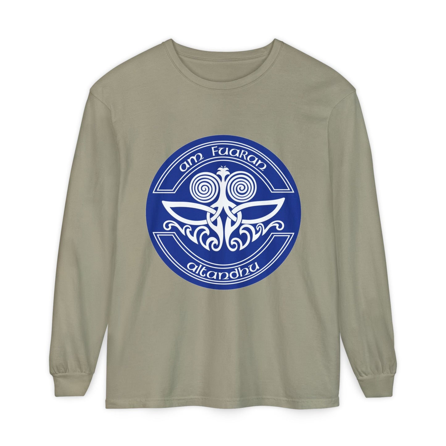 Celtic Tree of Life Long Sleeve Tee — "I Am Fuiaran Altandhu" Symbol