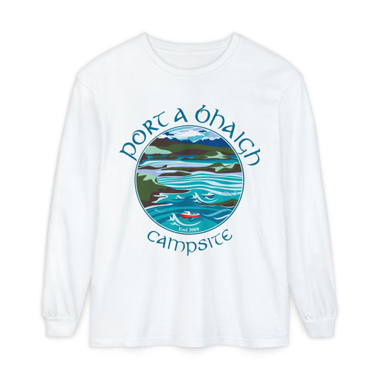 Port a Ónaich Campsite Scenic Long Sleeve T‑Shirt