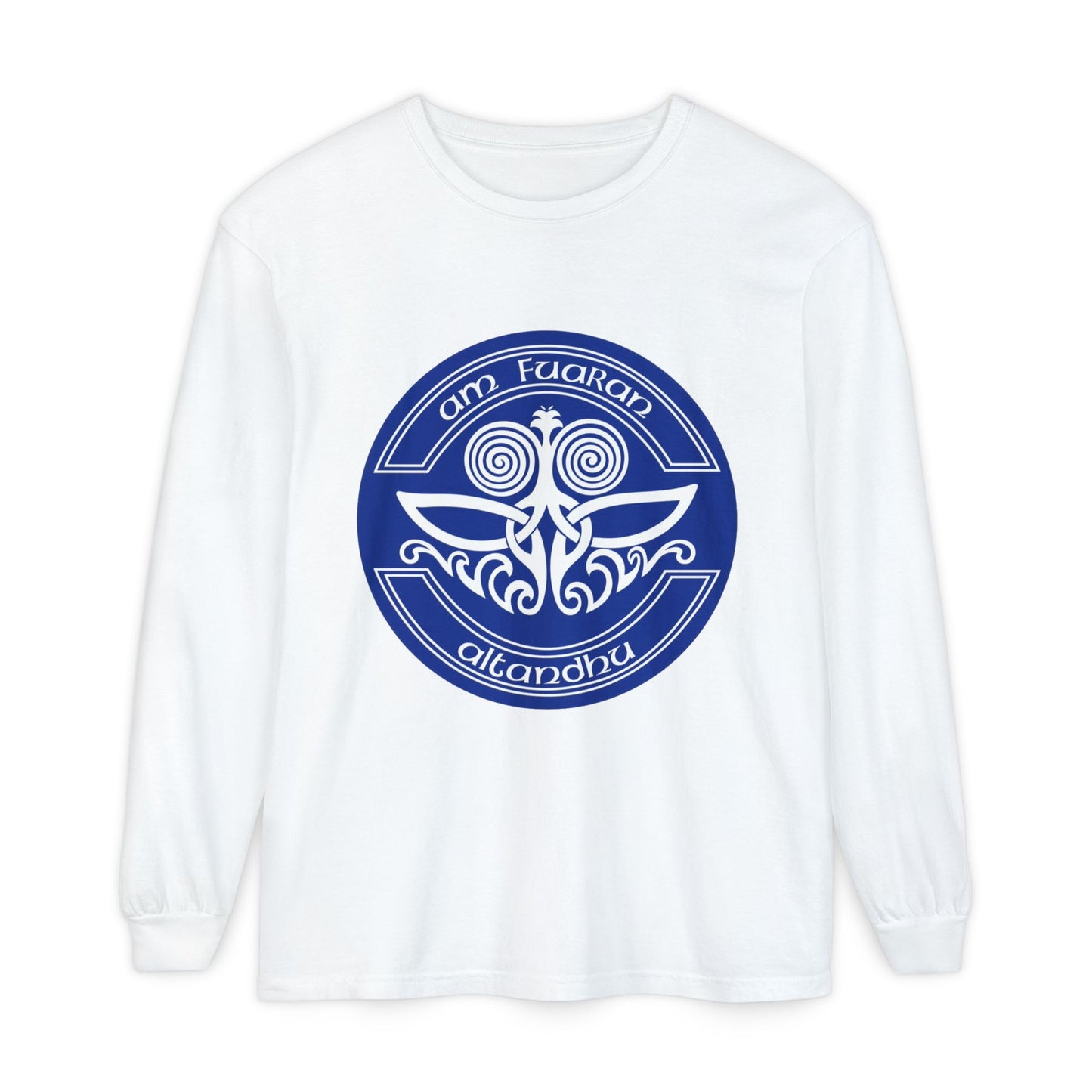 Celtic Tree of Life Long Sleeve Tee — "I Am Fuiaran Altandhu" Symbol