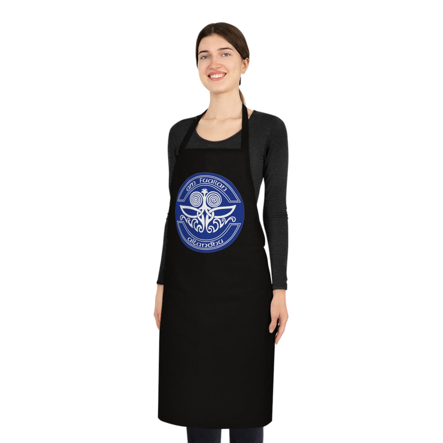 Custom Logo Cotton Apron for Cooking & Grilling - Perfect Gift for Chefs and Home Cooks