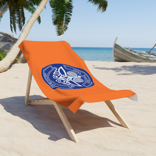 Coastal Spirit Beach Towel - Nautical Design for Summer Fun
