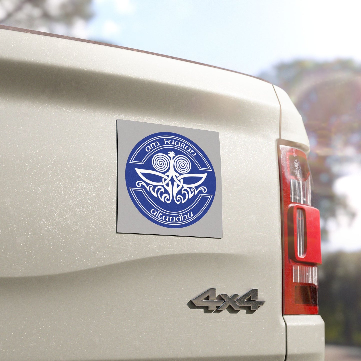 Am Fuaran Altandhu Car Magnet - Unique Decorative Magnet for Cars, Gifts & Home Decor
