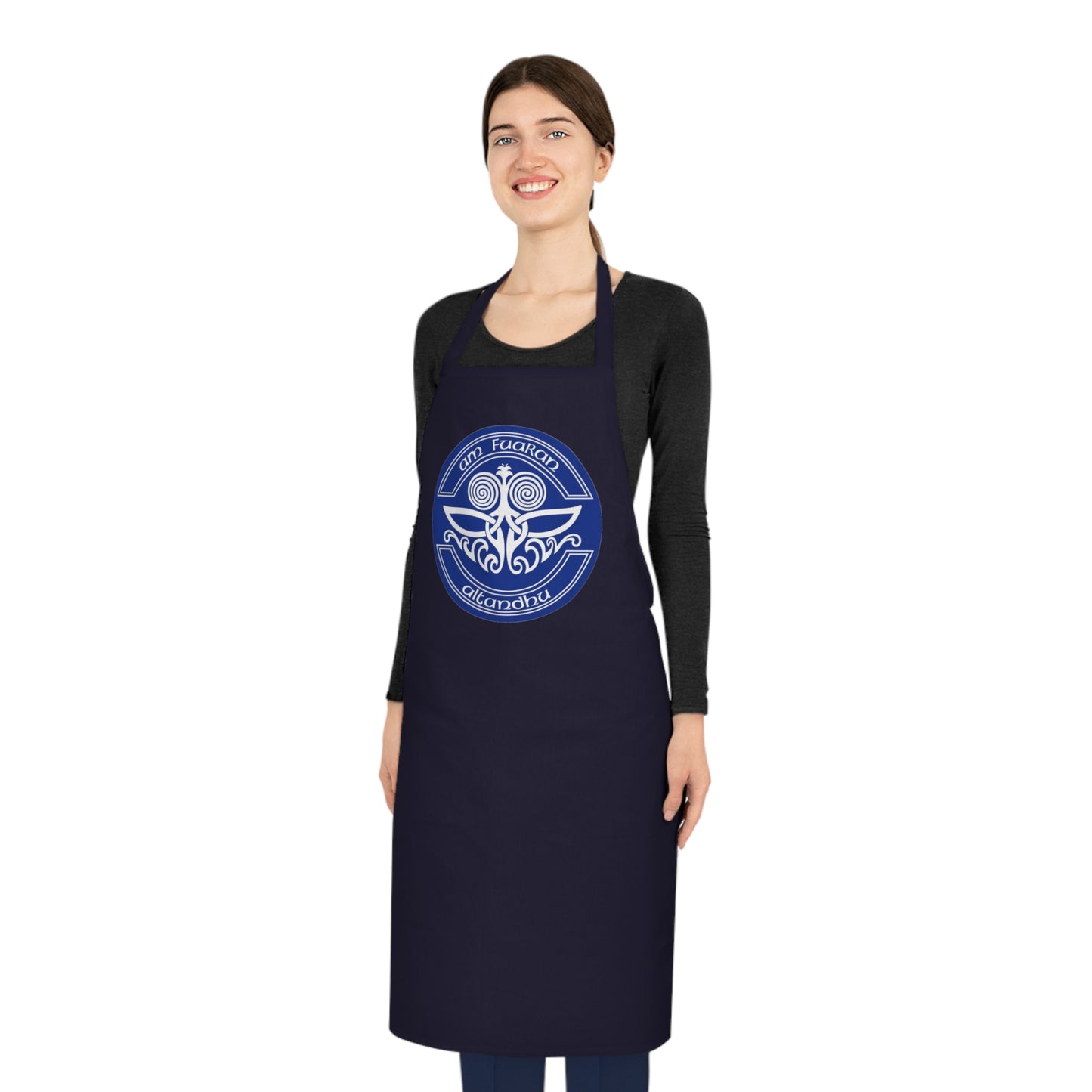 Custom Logo Cotton Apron for Cooking & Grilling - Perfect Gift for Chefs and Home Cooks