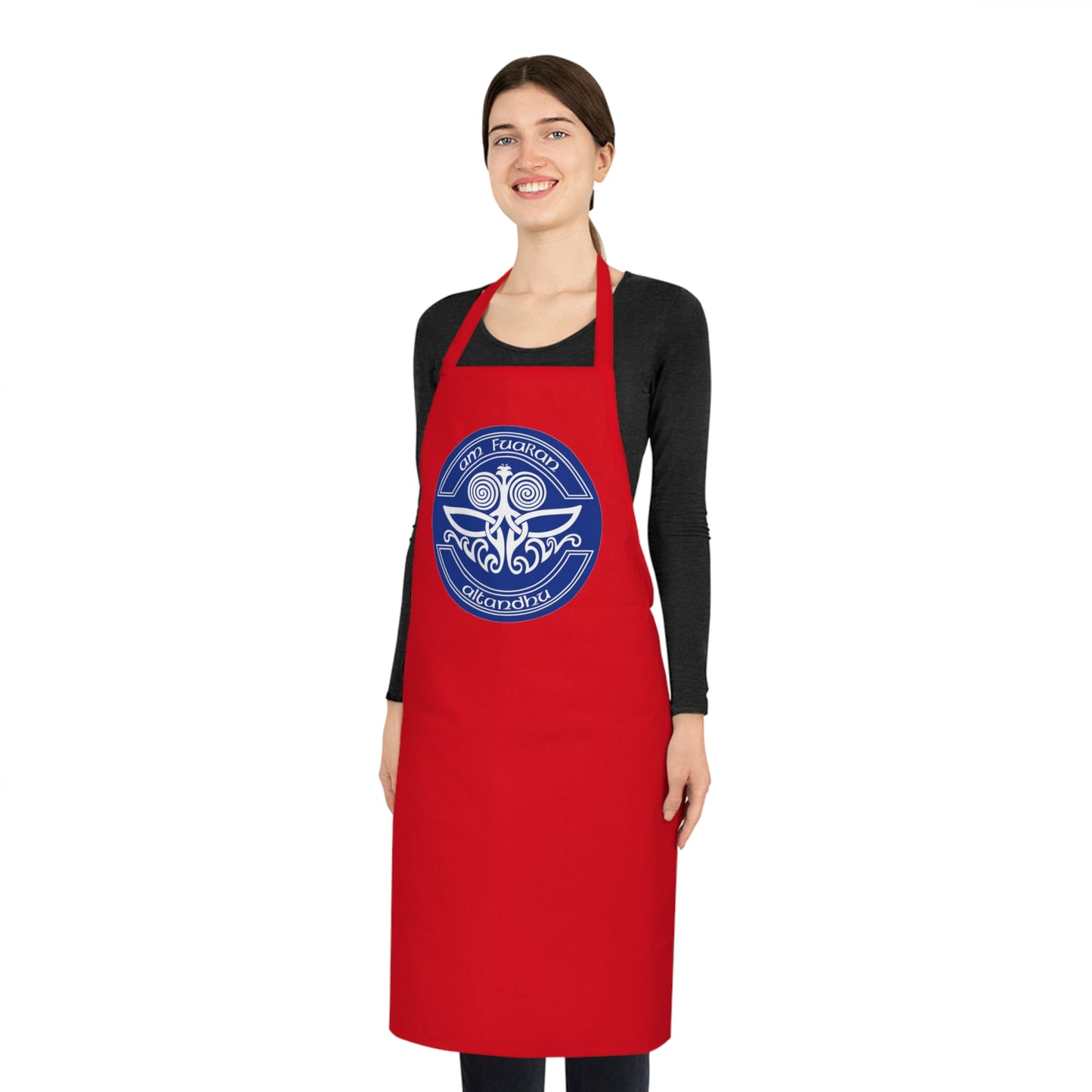 Custom Logo Cotton Apron for Cooking & Grilling - Perfect Gift for Chefs and Home Cooks
