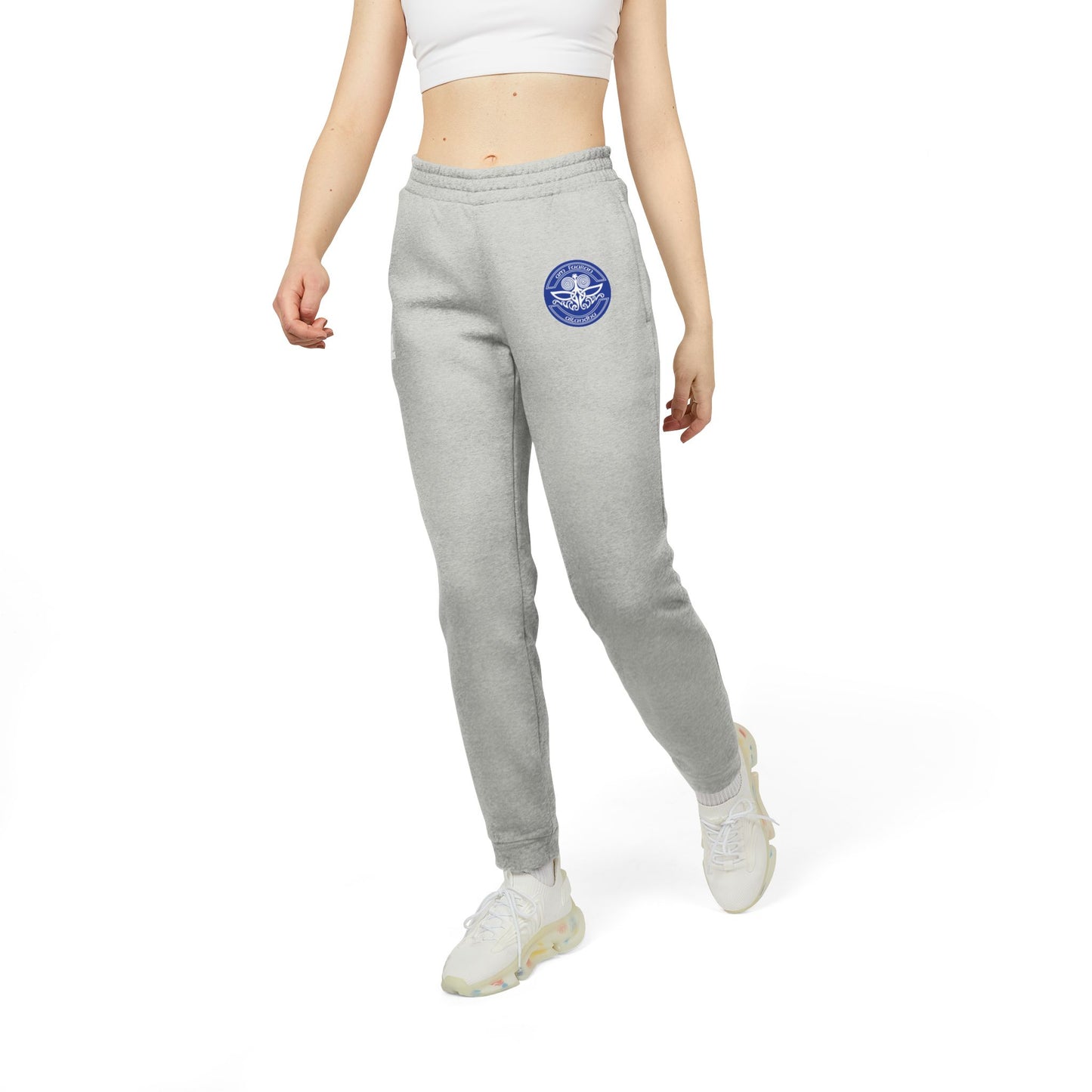 Comfortable Unisex Fleece Joggers with adidas Logo - Perfect for Everyday Wear