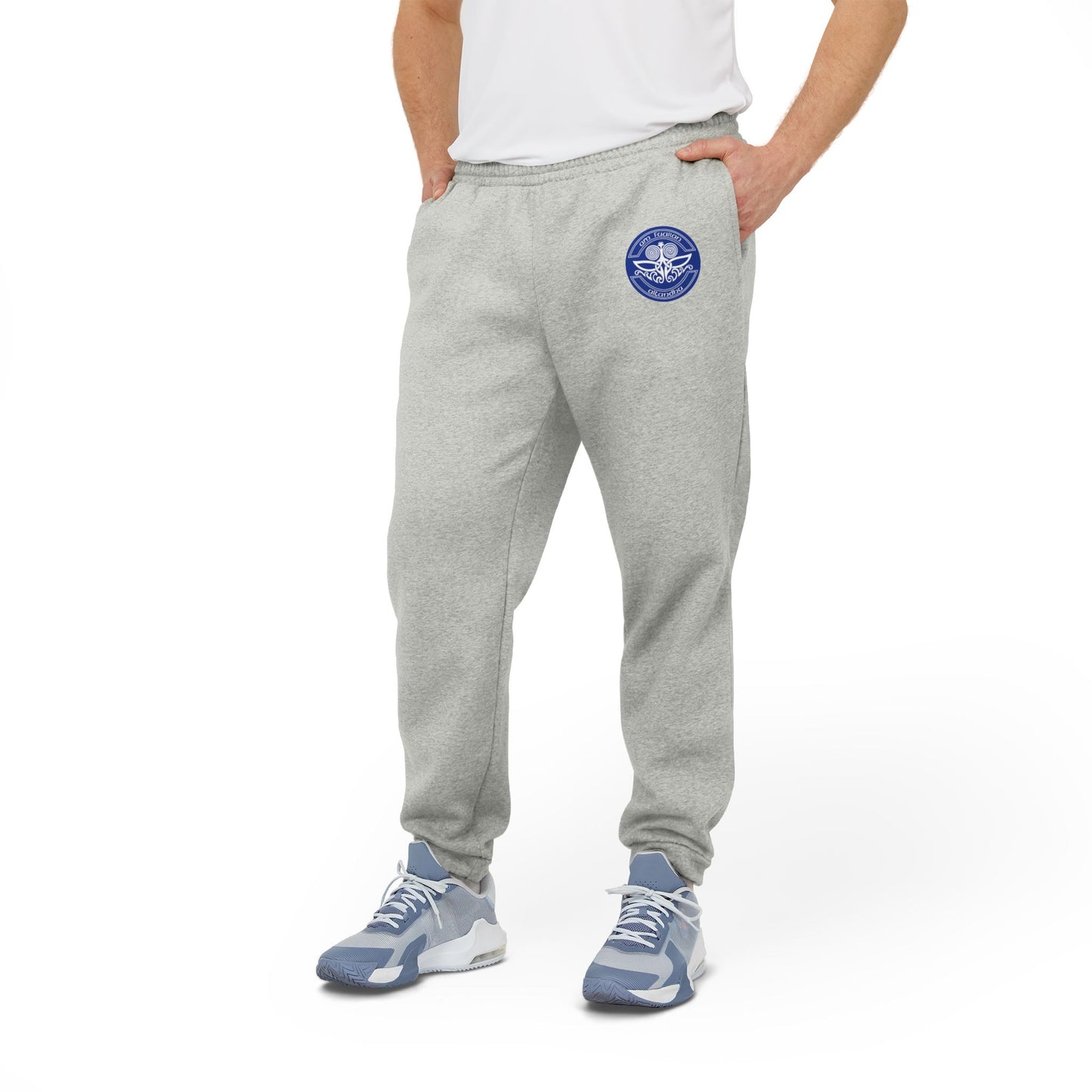 Comfortable Unisex Fleece Joggers with adidas Logo - Perfect for Everyday Wear