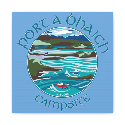 Coastal Canvas Print - Portstewart Scene, Established 2009