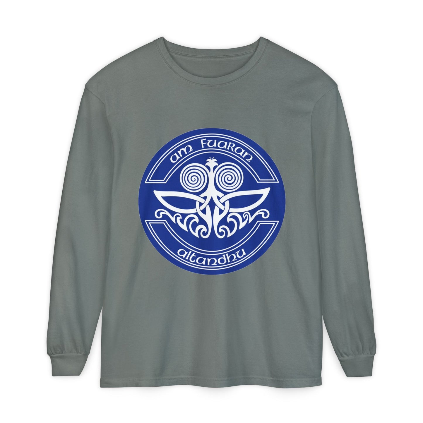 Celtic Tree of Life Long Sleeve Tee — "I Am Fuiaran Altandhu" Symbol