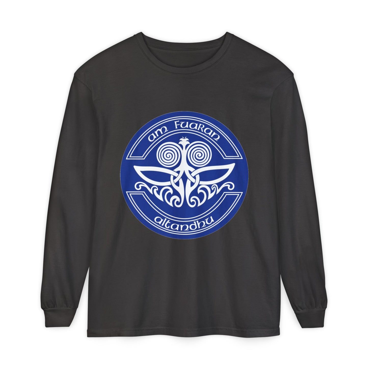 Celtic Tree of Life Long Sleeve Tee — "I Am Fuiaran Altandhu" Symbol