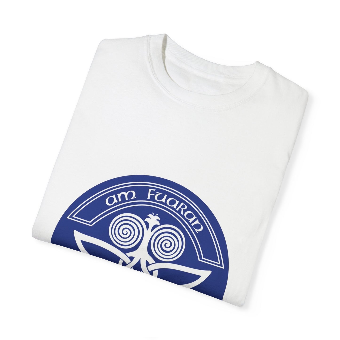 Unisex Garment-Dyed T-Shirt with Tribal Design - Comfortable & Stylish