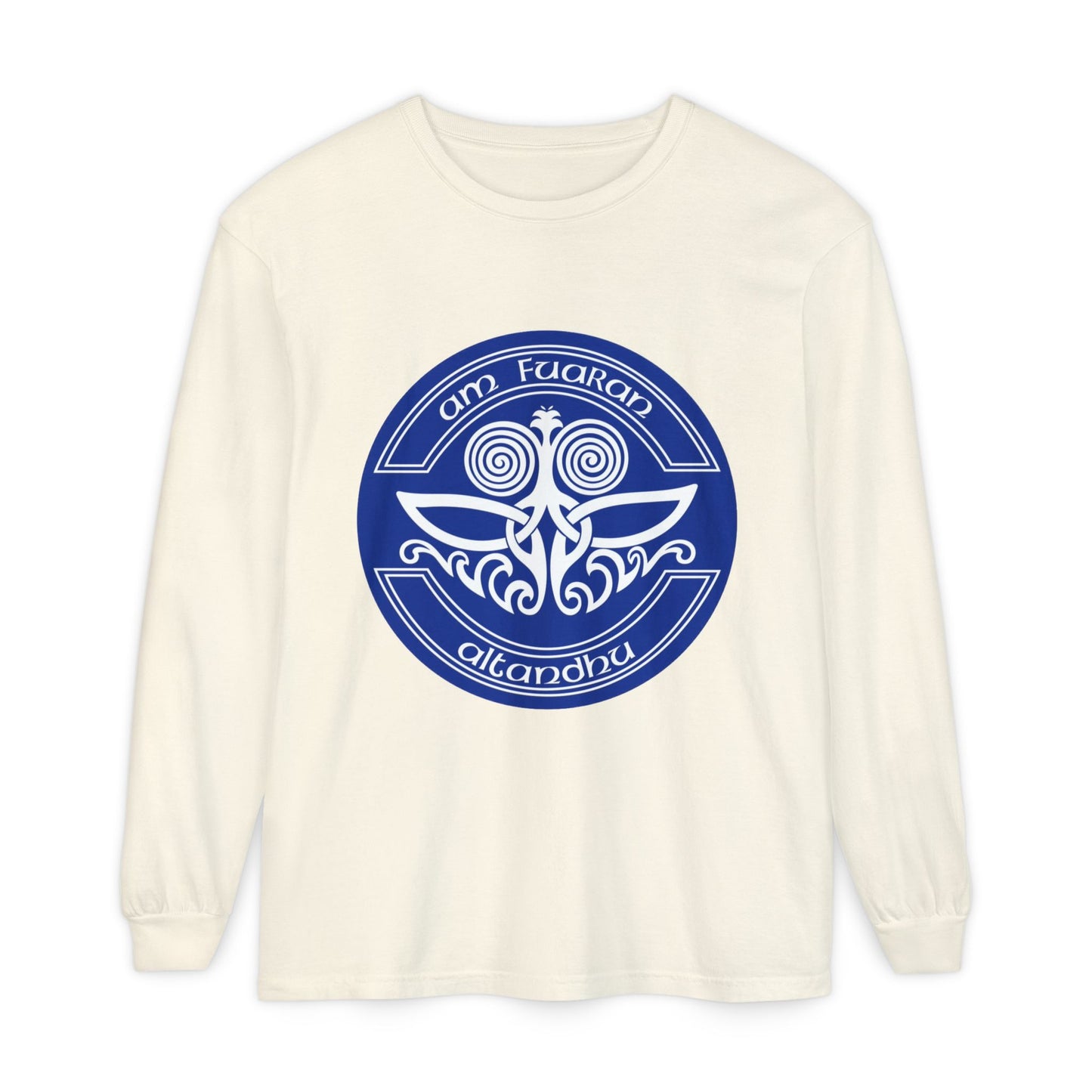 Celtic Tree of Life Long Sleeve Tee — "I Am Fuiaran Altandhu" Symbol