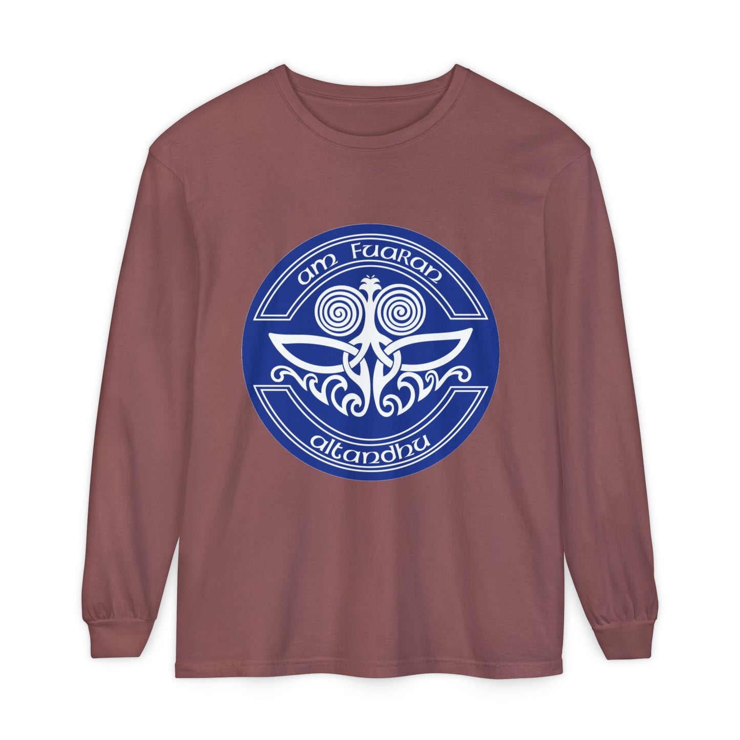 Celtic Tree of Life Long Sleeve Tee — "I Am Fuiaran Altandhu" Symbol