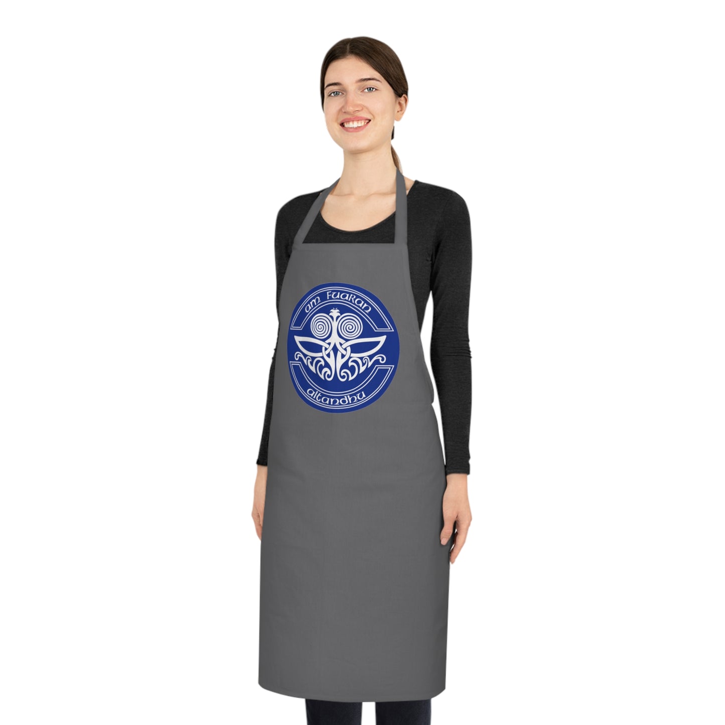 Custom Logo Cotton Apron for Cooking & Grilling - Perfect Gift for Chefs and Home Cooks