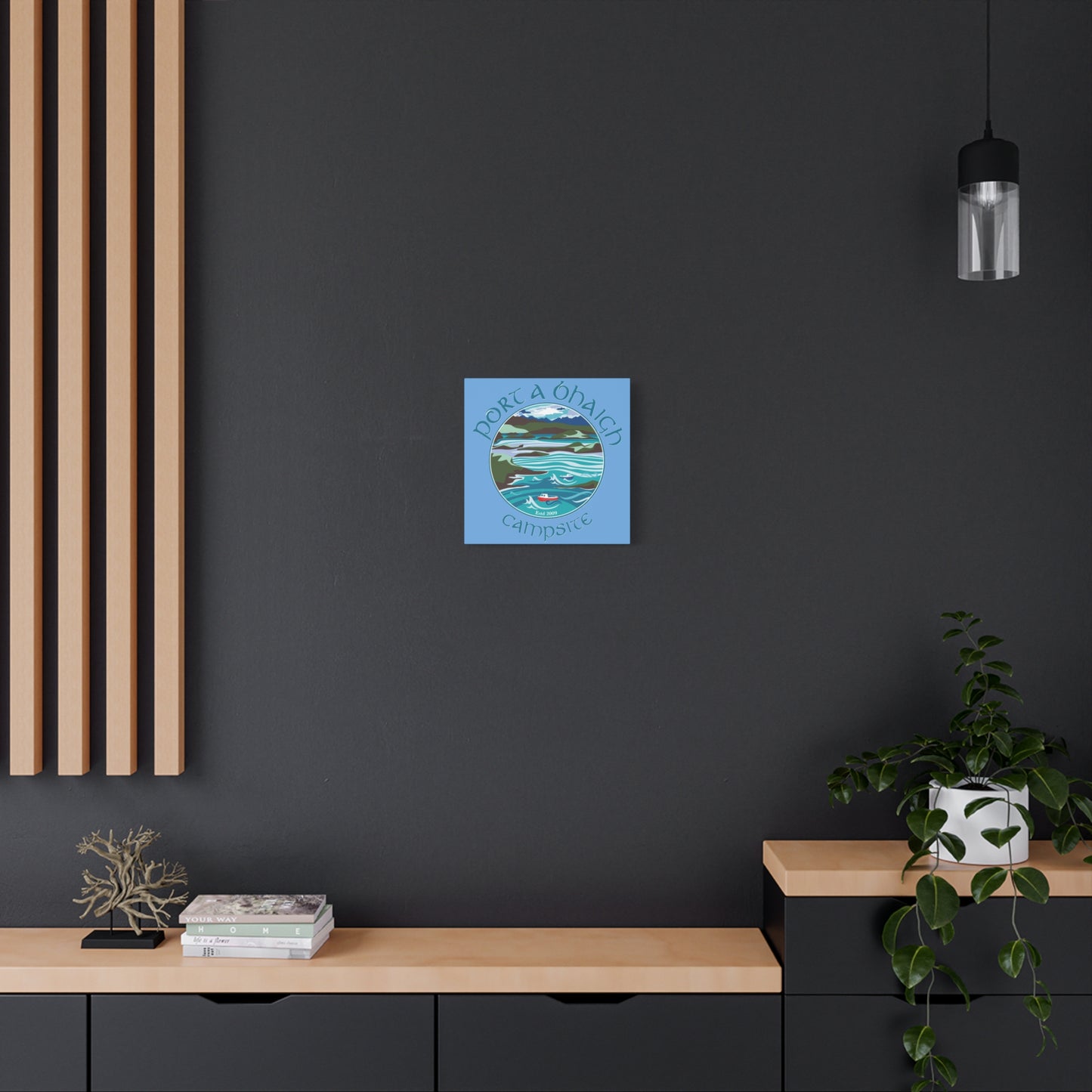 Coastal Canvas Print - Portstewart Scene, Established 2009