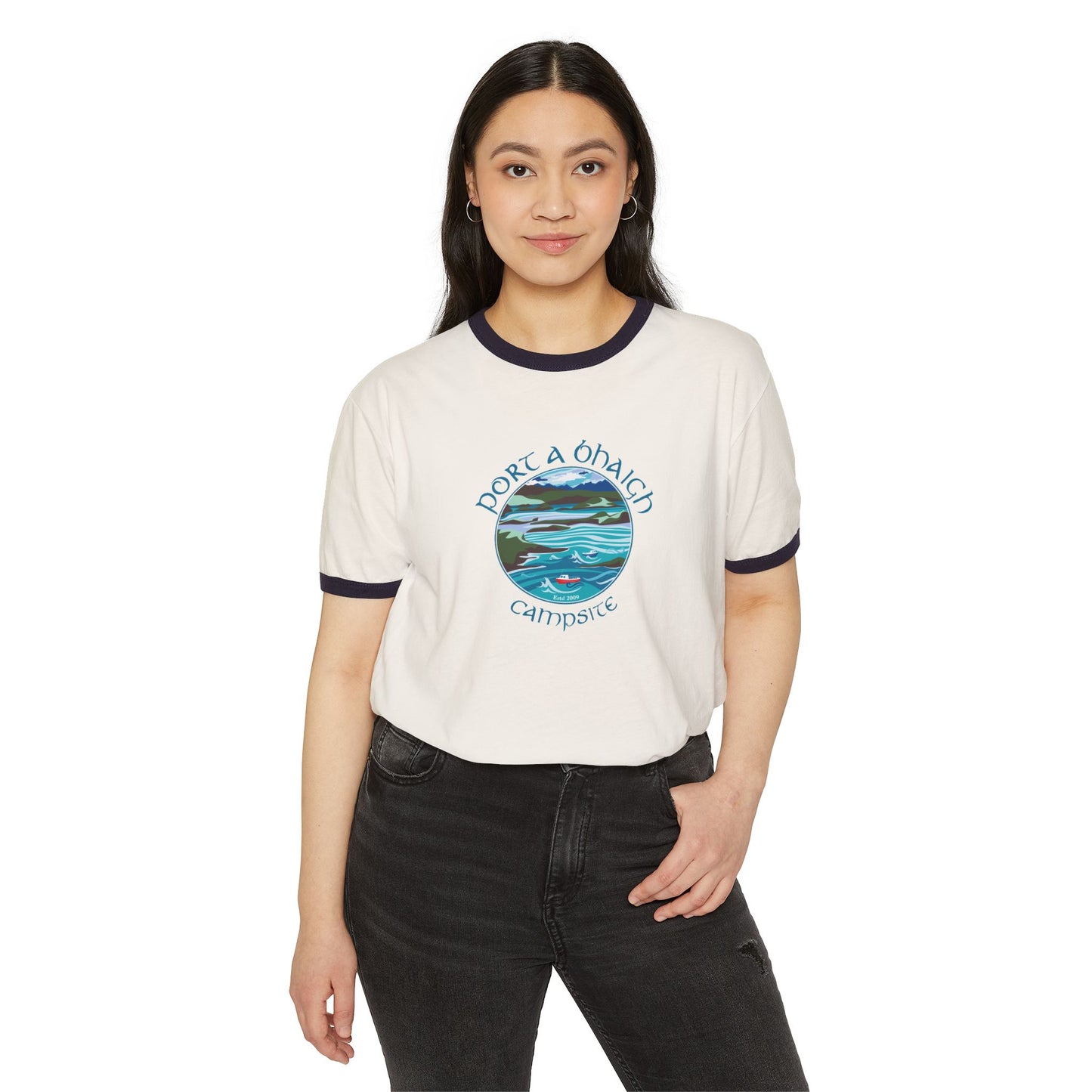 Unisex Cotton Ringer T-Shirt