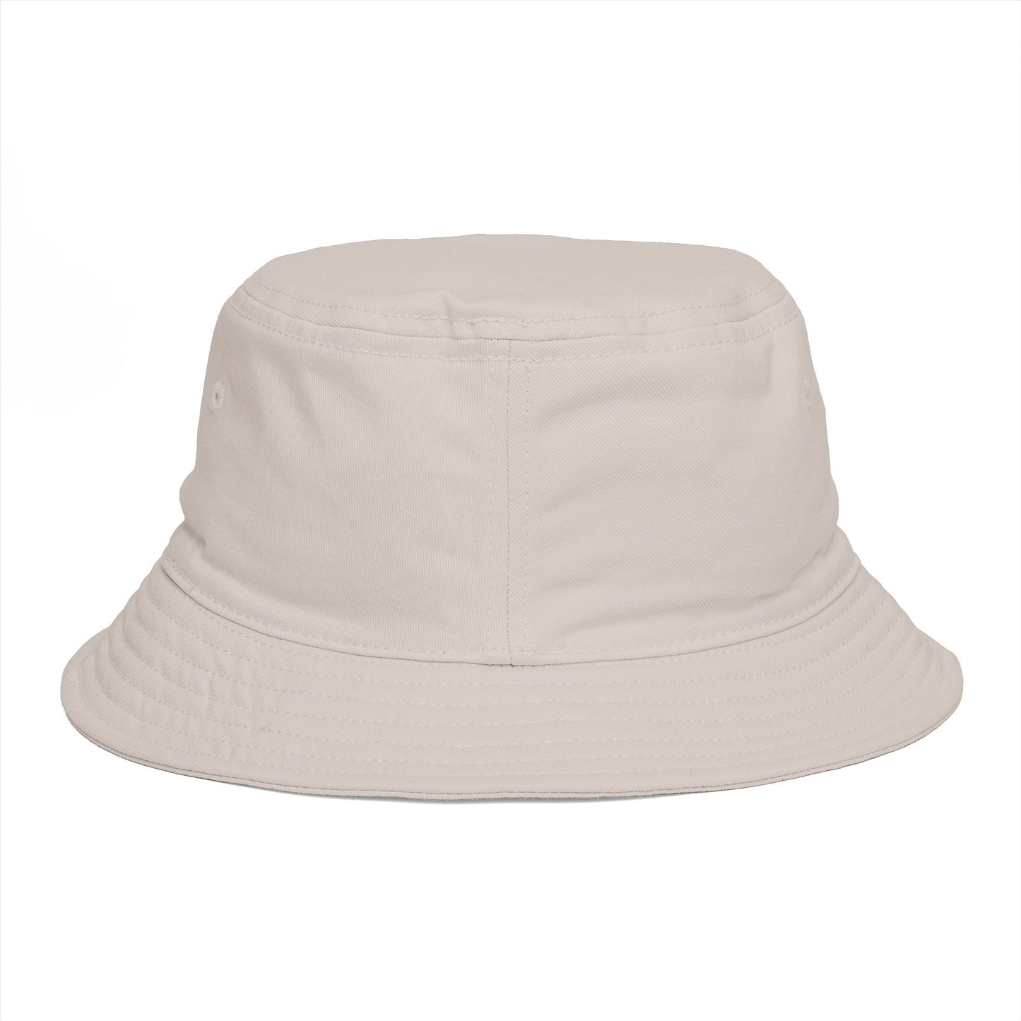 Sunset Coast Bucket Hat — Embroidered Ocean Landscape