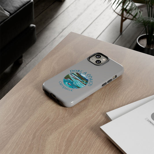 Campsite Phone Case with Scenic Design - Perfect for Outdoor Enthusiasts