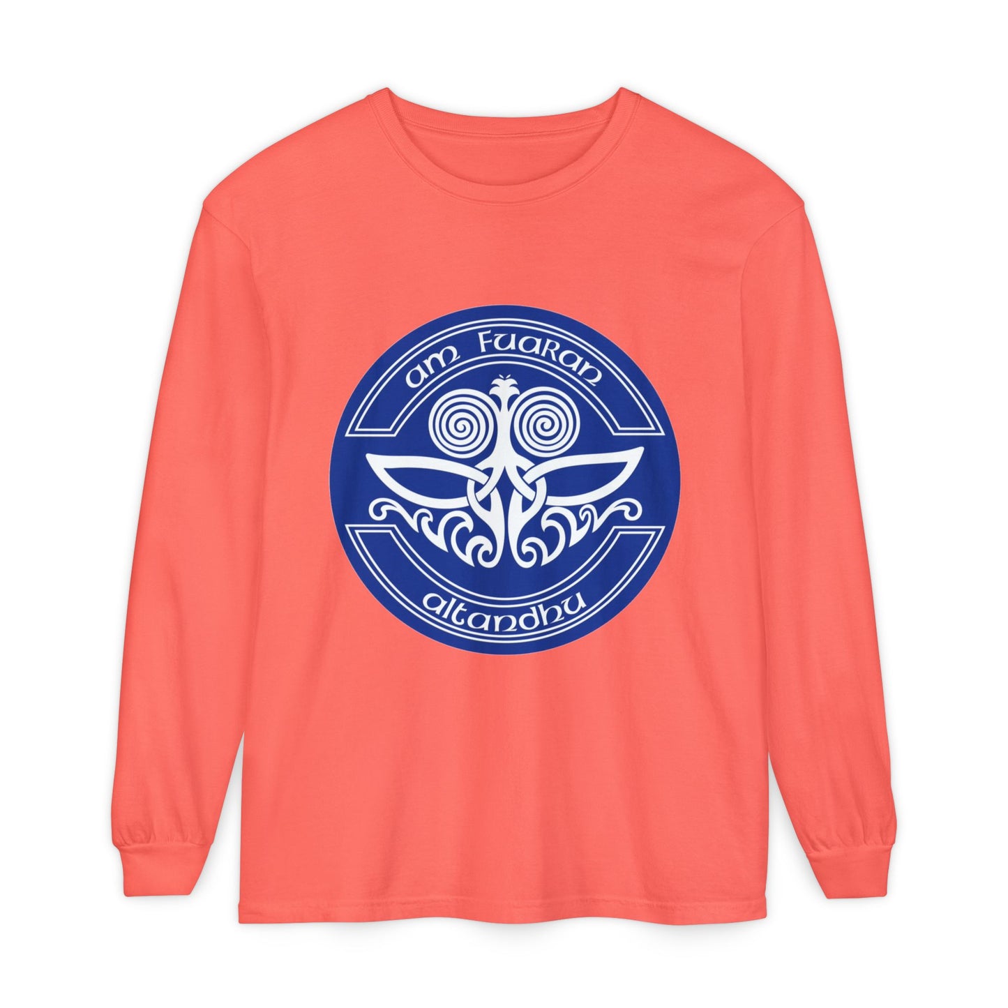 Celtic Tree of Life Long Sleeve Tee — "I Am Fuiaran Altandhu" Symbol