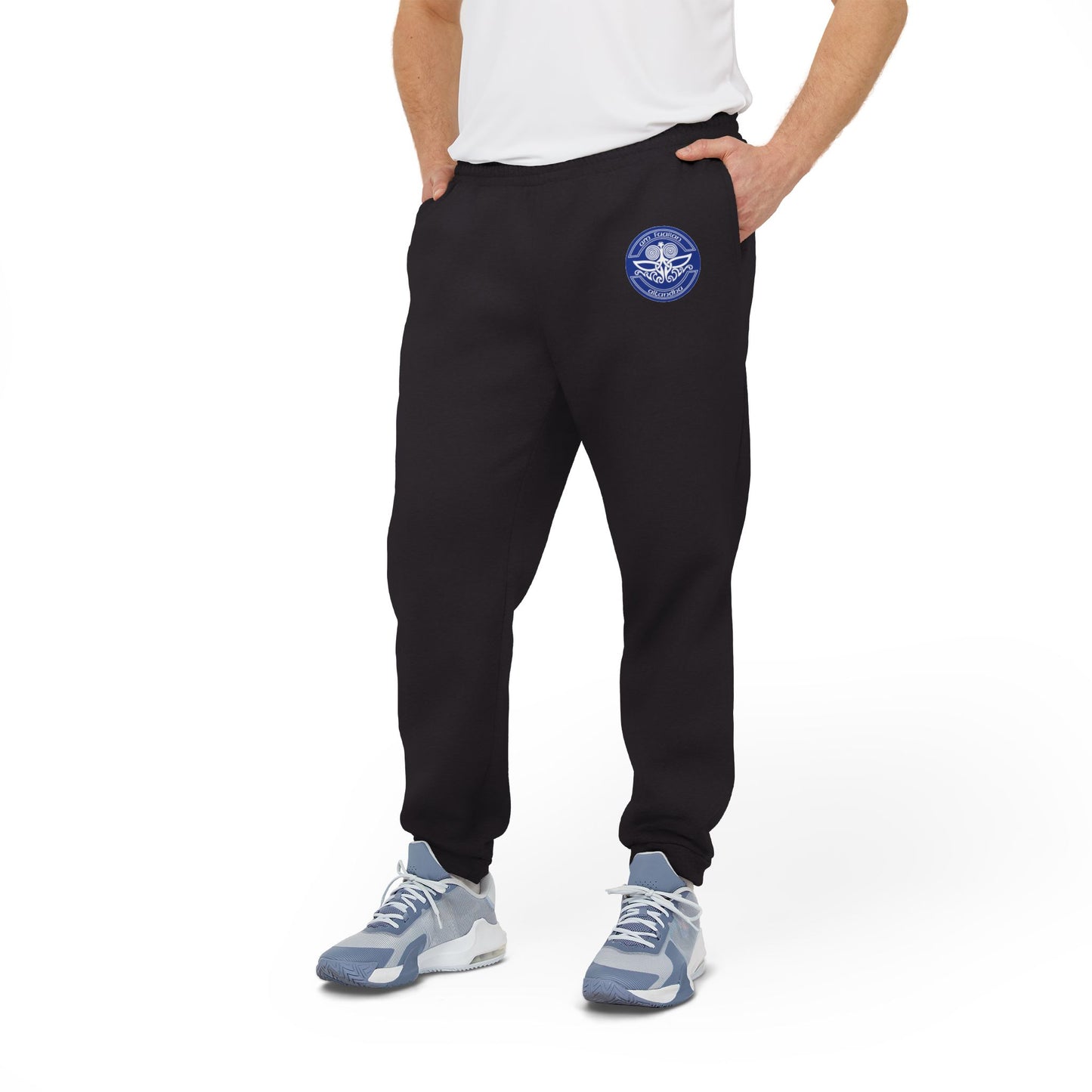 Comfortable Unisex Fleece Joggers with adidas Logo - Perfect for Everyday Wear