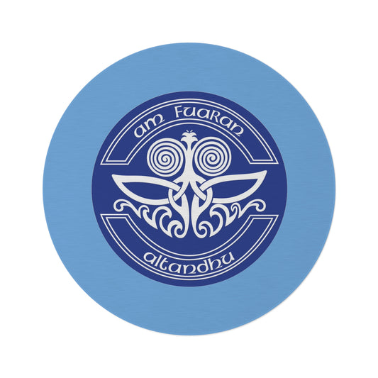 Decorative Round Rug with Celtic Design – Perfect for Home Décor and Meditation Spaces